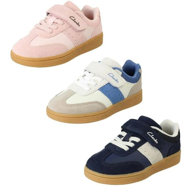 Clarks Childrens Clarks Unisex Trainers - Cypress Step