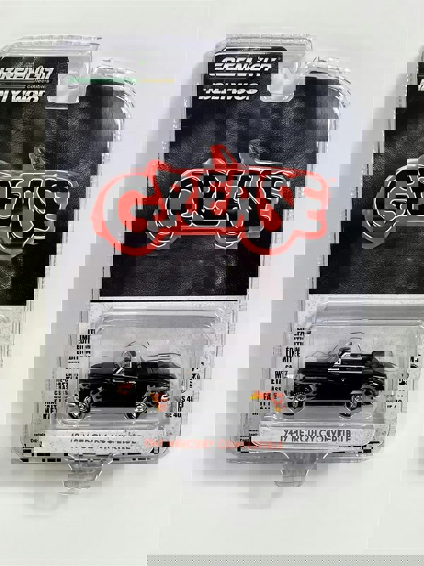 Greenlight Grease 1949 Mercury Convertible Black 1:64 Scale Greenlight 62010B