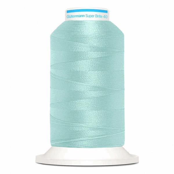 Gutermann Super Brite Polyester 40 Embroidery Thread 1000m Polyester Thread Suitable For Embroidery