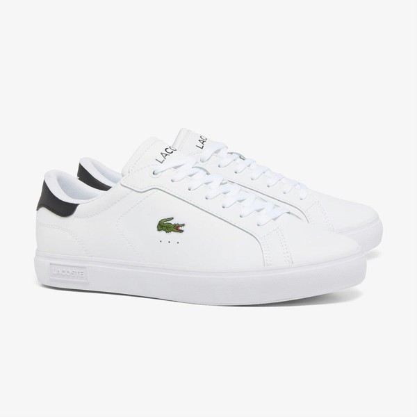 Lacoste Powercourt Leather Trainers