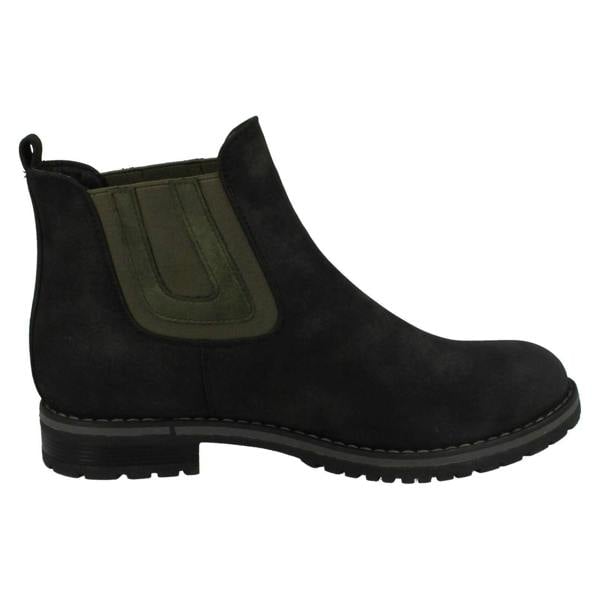 Down to Earth Ladies Down To Earth Flat Chelsea Ankle Boots