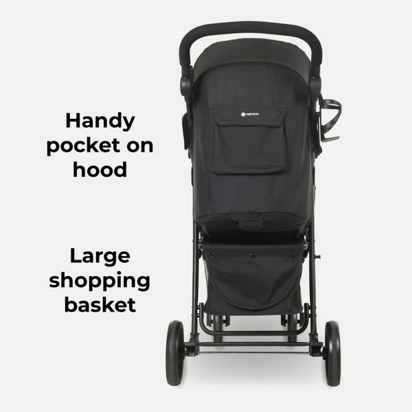 My Babiie MB30 Plus Pushchair - Black