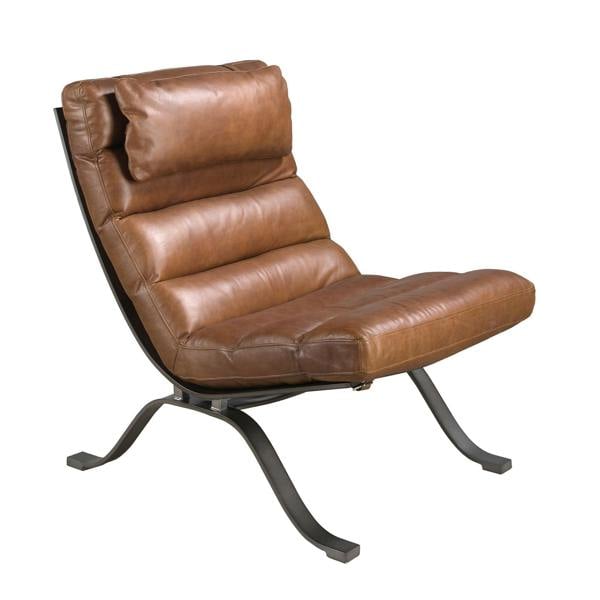 Angel Cerdá Dark Brown Leather Armchair 5161