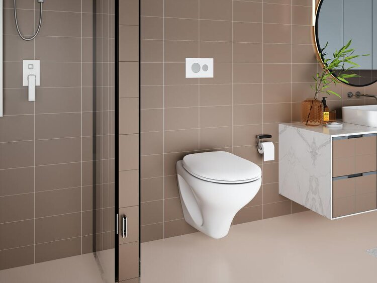 RTS Oval 360mm width Top Fix Slow Close Quick Release Toilet Seat