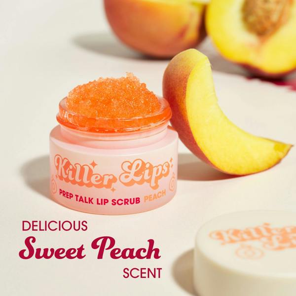 Killer Lips Prep Talk Lip Scrub - Peach