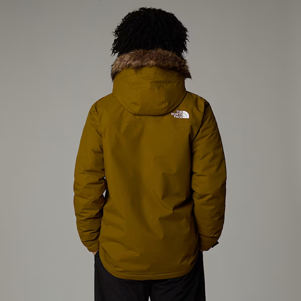 The North Face Rec Zaneck Burnt Jacket - Olive Green