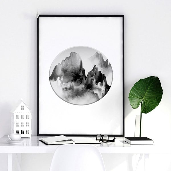 Office desk decor | set of 3 wall art prints