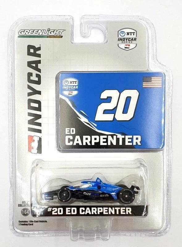 MCSlots Ed Carpenter #20 Indycar Ed Carpenter Racing 1:64 Scale Greenlight 11603