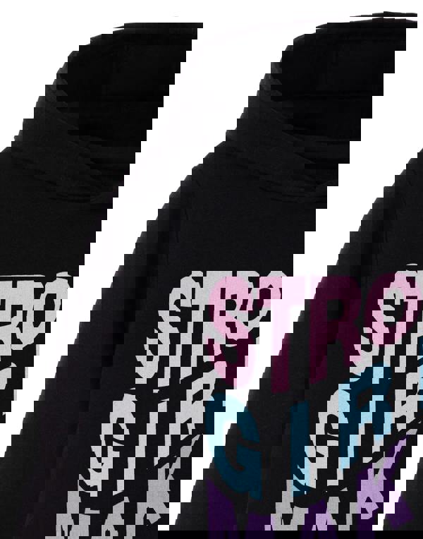 Barbie Girls Black Strong Girls Make Waves Hoodie