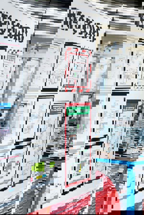 Durable DURAFRAME Magnetic Signage Frame for Metal | 5 Pack | A3 Silver