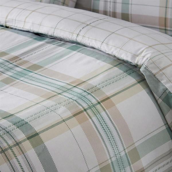 Cartmel Check Green Duvet Cover Set