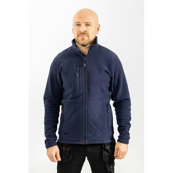 Helly Hansen Workwear Oxford Men's Blue Fleece Jacket
