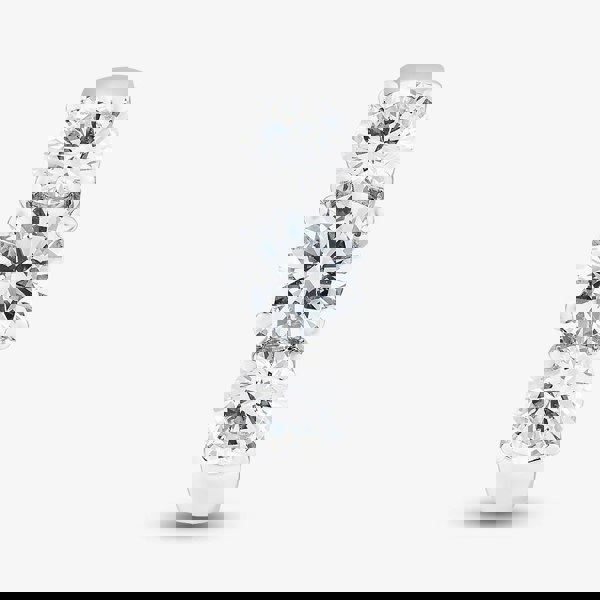 T. H. Baker Platinum 2.00ct Brilliant Cut Lab Grown Diamond Three Stone Ring LGR5026-200