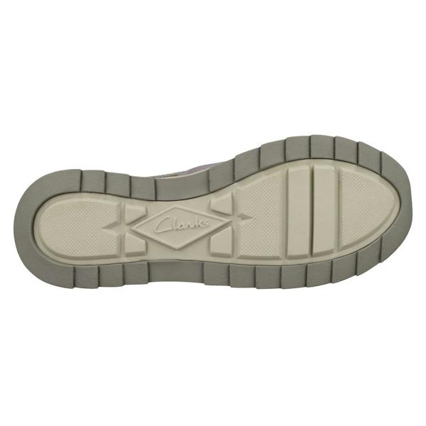 Clarks Ladies Clarks Retro Detailed MI-X EVA Lace Up Trainers DashLite Jazz