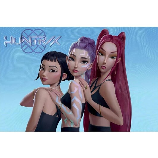 K-Pop Demon Hunters Poster - Multicoloured