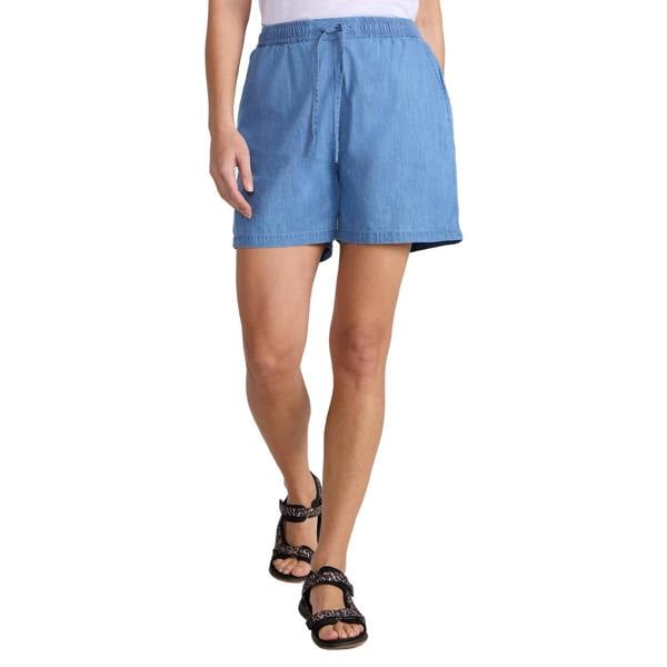 Mountain Warehouse Womens/Ladies Astra Chambray Shorts - Navy - 
