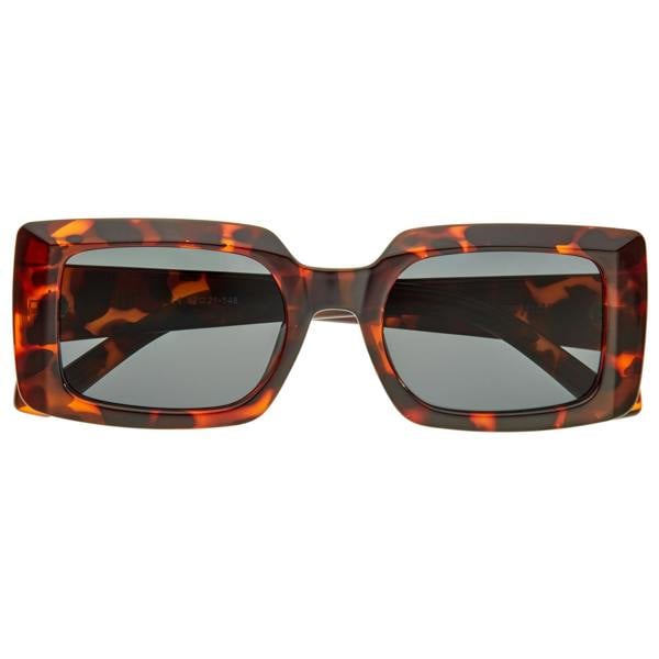 Bertha Miranda Polarized Sunglasses - Tortoise/Black - BRSBR053C3