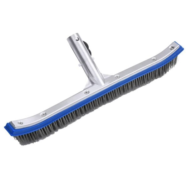 Berkfield Swimming Pool Wall Brush Aluminium