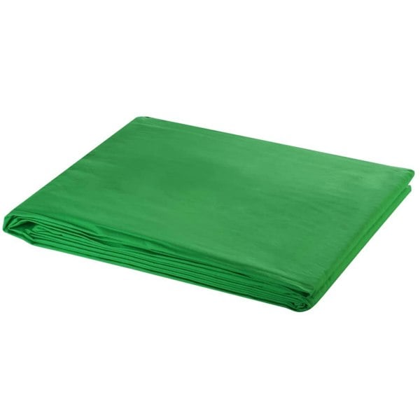 Berkfield Backdrop Cotton Green 300x300 cm Chroma Key
