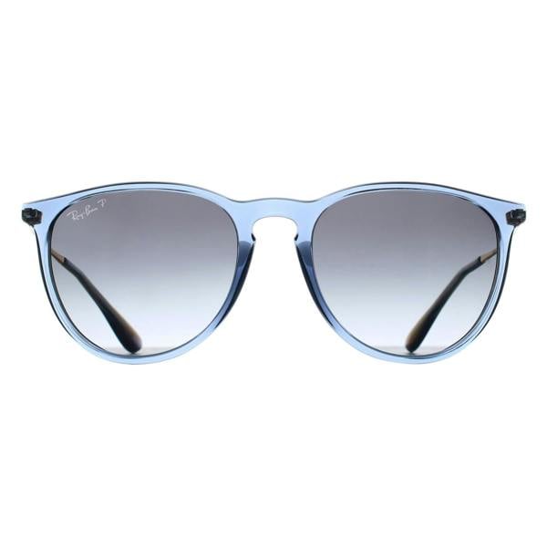 Ray-Ban Sunglasses RB4171 Erika 6592T3 Transparent Blue Grey Gradient Polarized