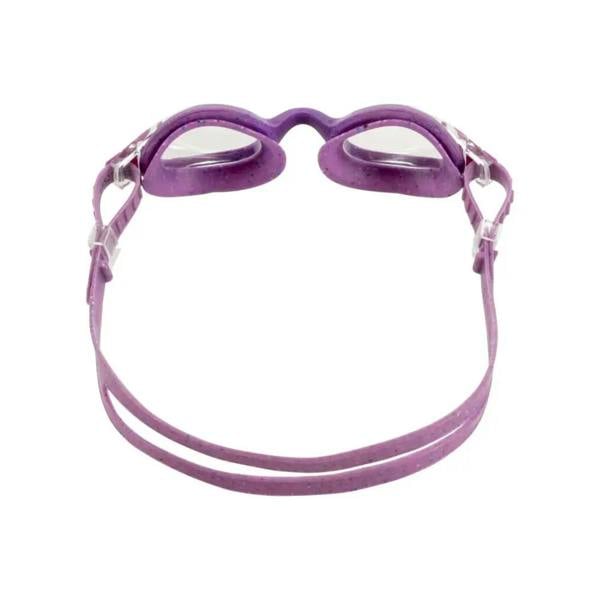 Purple Fashy Spark I junior swim goggles with clear lenses and adjustable head strap