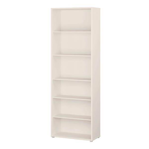 Furniture To Go Alice Springs Tall Wide Bookcase with 5 Shelves in Sand