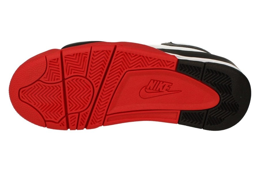 Nike Flight Legacy Mens Trainers Bq4212 100 - White Black University Red 100 - Photo 4