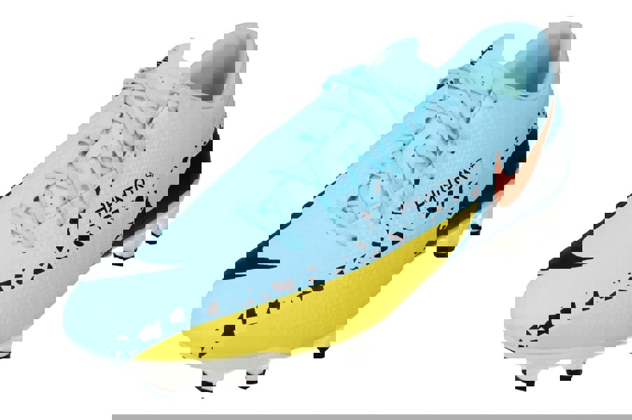 Nike Phantom Gt2 Academy Fg/Mg Mens Football Boots Da4433  407 - Glacier Ice Black 407 - Photo 0