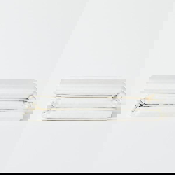 Ethical Bedding Light & Airy Flat Sheet in White (Bamboo)