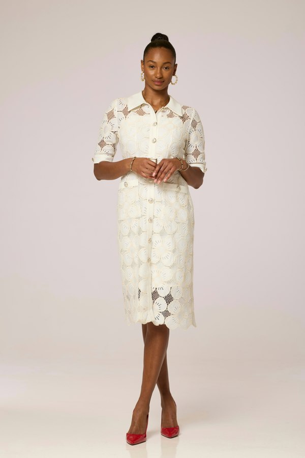 Lioness by TF Lace Dress - Ivory