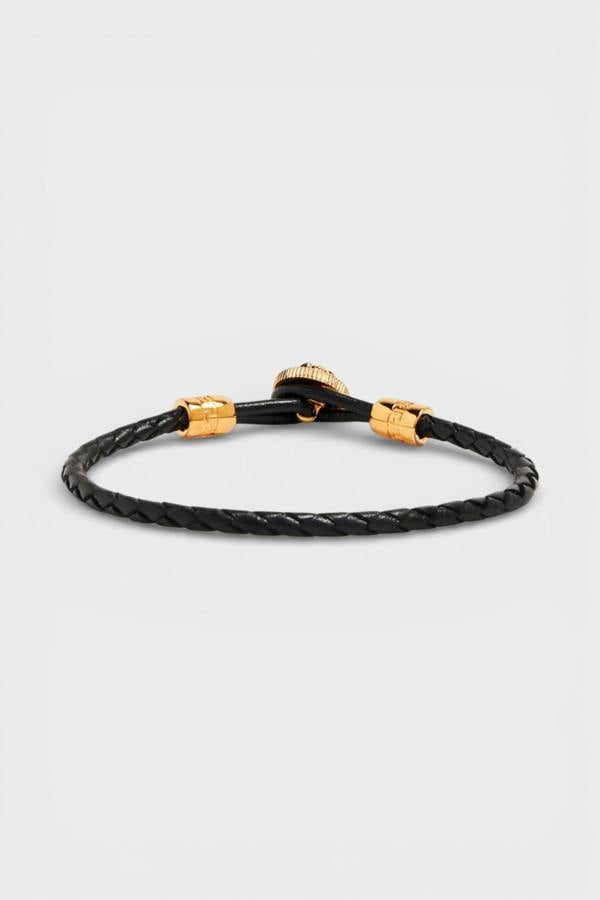 Versace Medusa Biggie Braided Bracelet