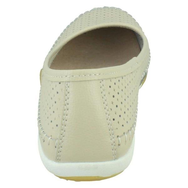 Down to Earth Ladies Down To Earth Ballerina Casual Shoes F80573