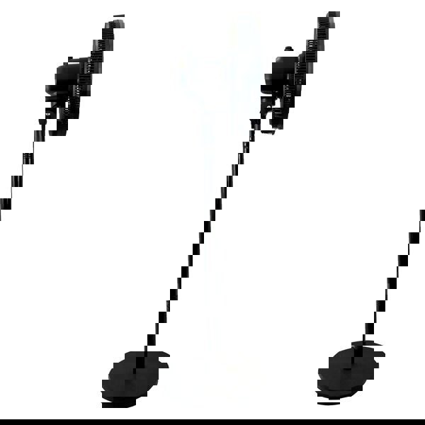 igenix 12 Inch Pedestal Fan, 7 Blades, 3 Speeds, Black