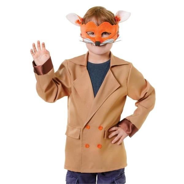 Bristol Novelty Childrens/Kids Fox Jacket - Brown