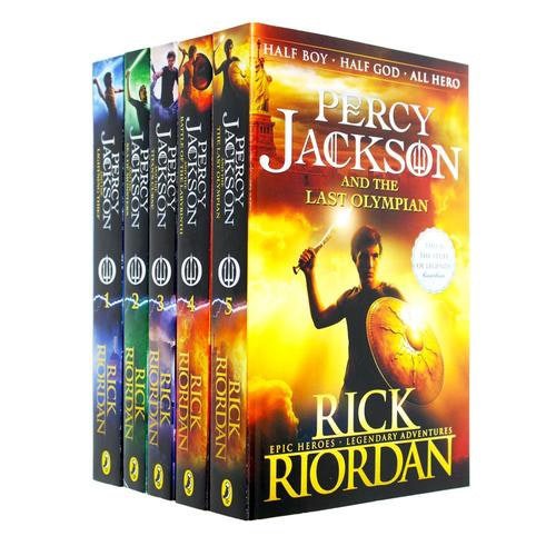 Pengiun Percy Jackson Collection 5 Books Box Set by Rick Riordan