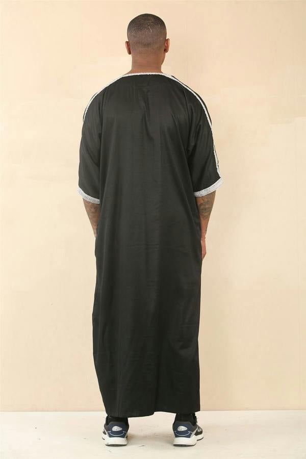 Infinity Leather Men's Moroccan Thobe Jubba Robe Eid Djellaba Gandoura