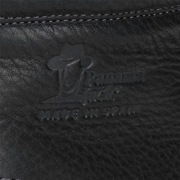 Panama Jacks Men's Black P03 Aviator Leather Boots