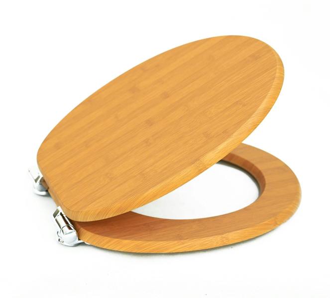 RTS Bamboo MDF Soft Close Toilet Seat