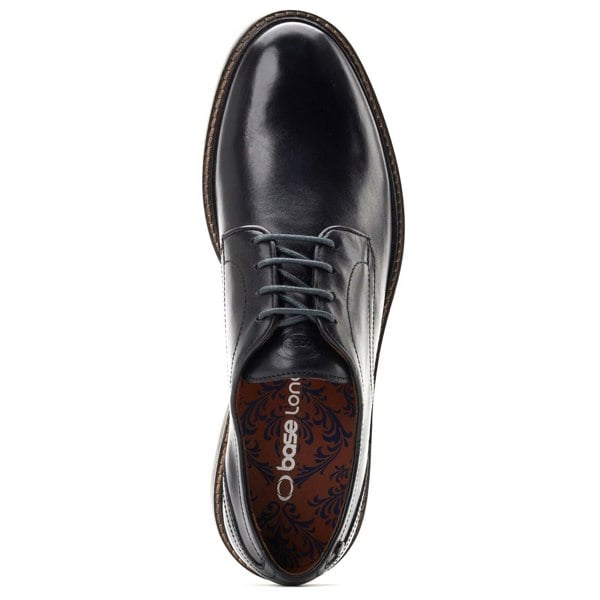 Base London Mawley Chunky Derby Mens Shoes - Black