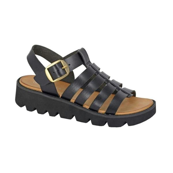 Cipriata Cipriata AZIA Womens T-strap Sandals Black