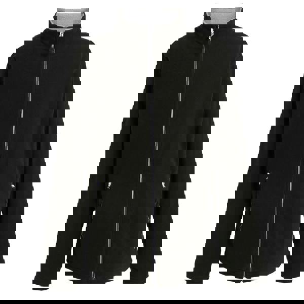 Regatta Professional Mens Fleece Jacket - Black/Mineral Grey