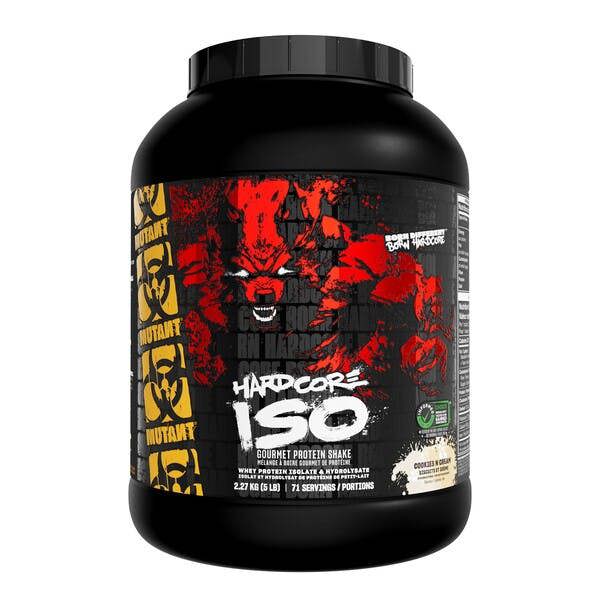 Mutant Hardcore Iso, Cookies & Cream - 2270g