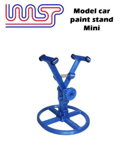 MCSlots Model Car Paint Stand Slot Car 1:48 and 1:32 Scale New WASP