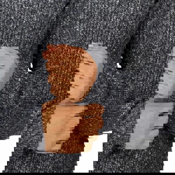 Regatta Mens Kaison Marl Knitted Half Zip Jumper - Navy - 