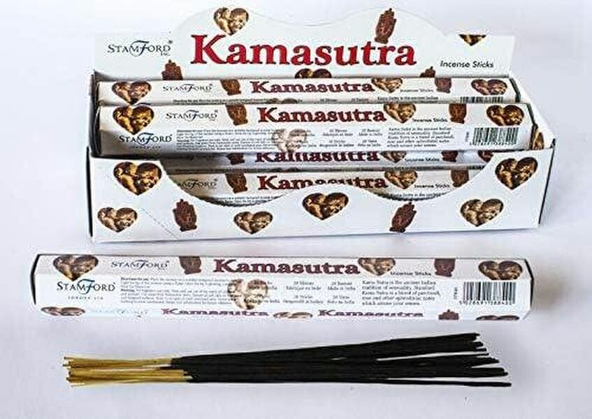 Stamford Kamasutra Hex Incense Sticks for Home Fragrance, 6 packs