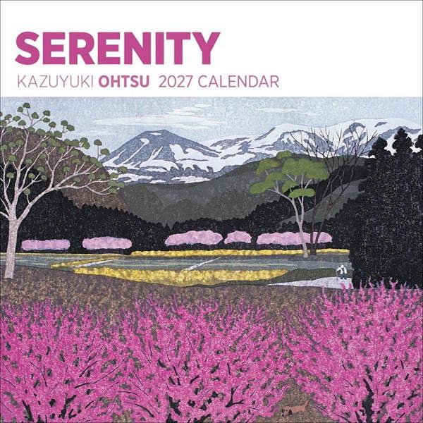 Serenity, Kazuyuki Ohtsu Calendar 2027, Wall Calendars, Month To View, Art, Gift