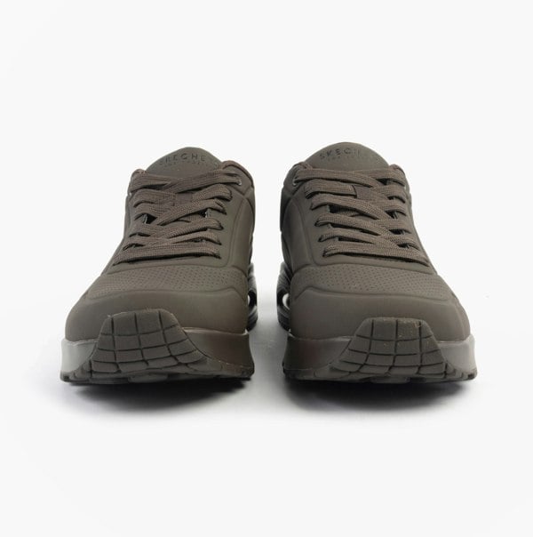 Skechers UNO - STAND ON AIR Mens Trainers Chocolate