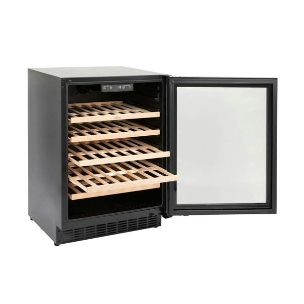 Willow 142L Under Counter Wine Cooler W60WCB - Black