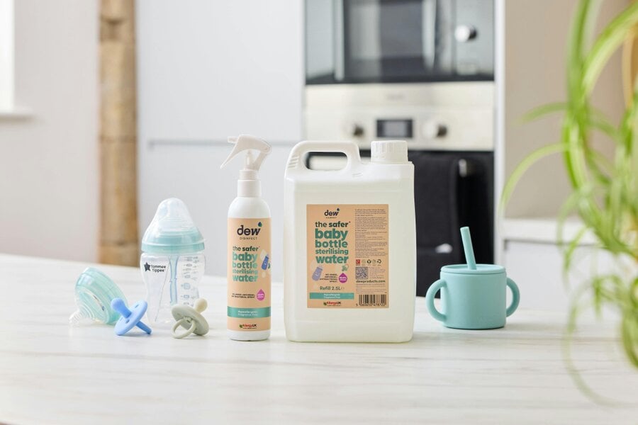 Dew The Safer Disinfect Baby Bottle Sterilising Water