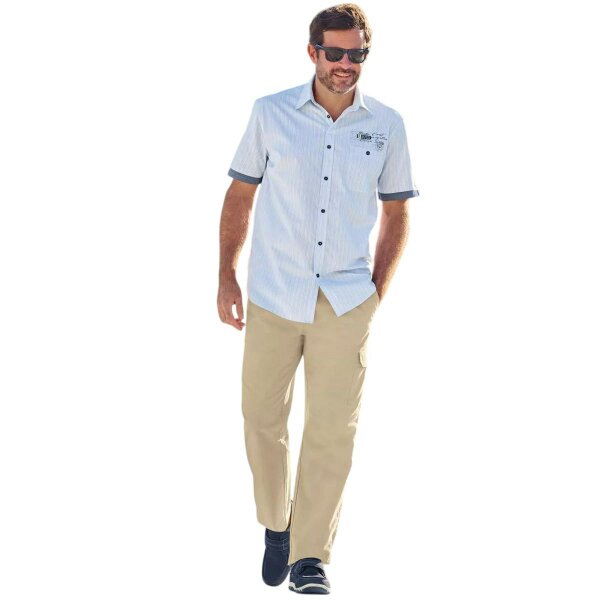 Atlas For Men Mens Cargo Trousers - Beige